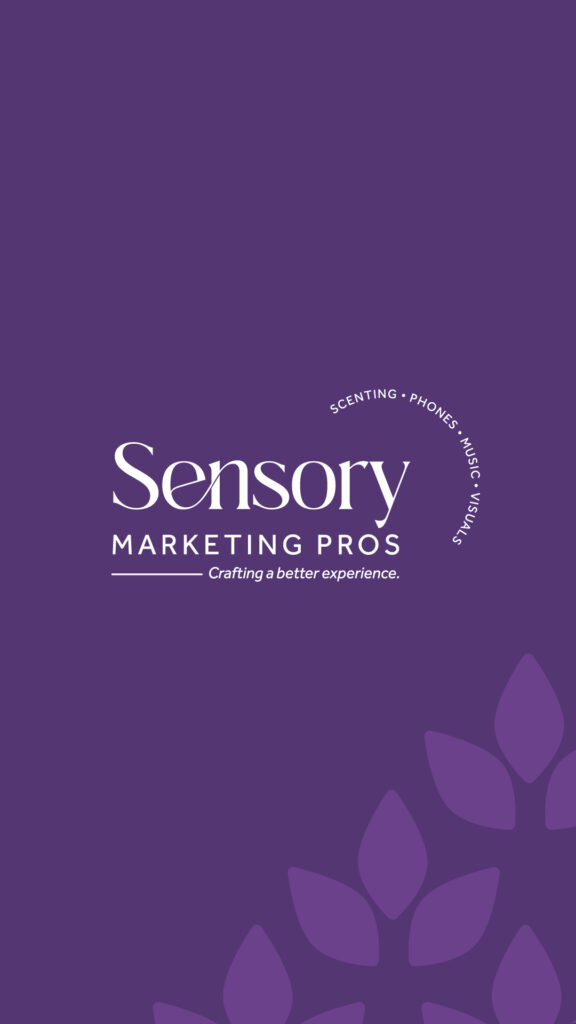 Promotional graphics designed for Sensory Marketing Pros. Rebranding artwork designed by LMC Agency, a creative brand agency in Grand Rapids, Michigan.