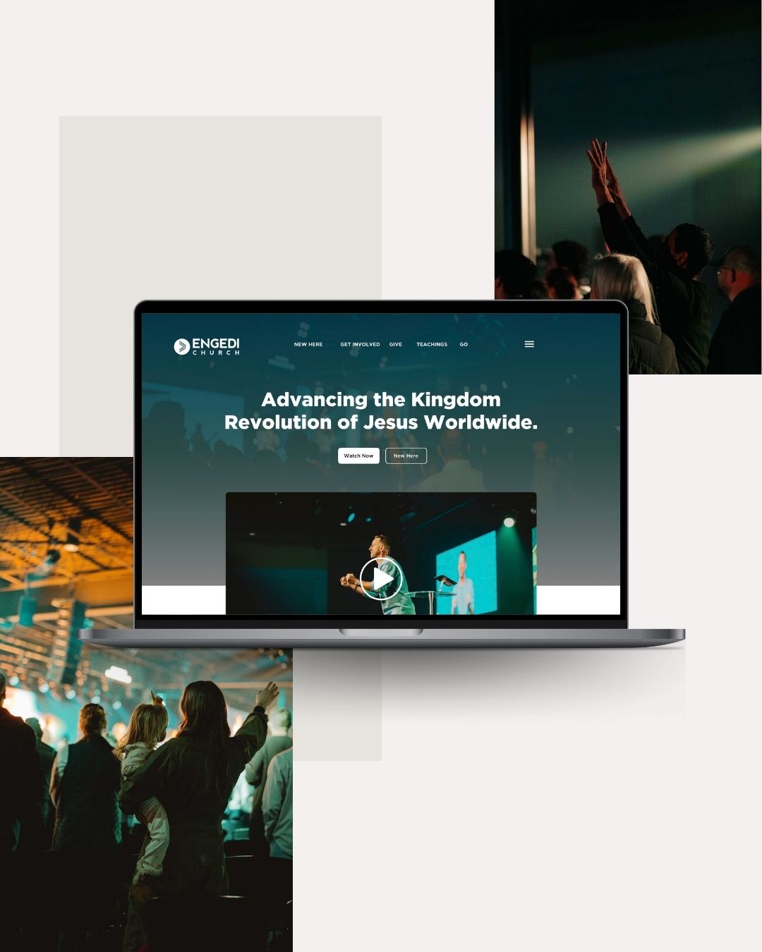 Engedi Church Web Strategy and Development by Lucera Studio