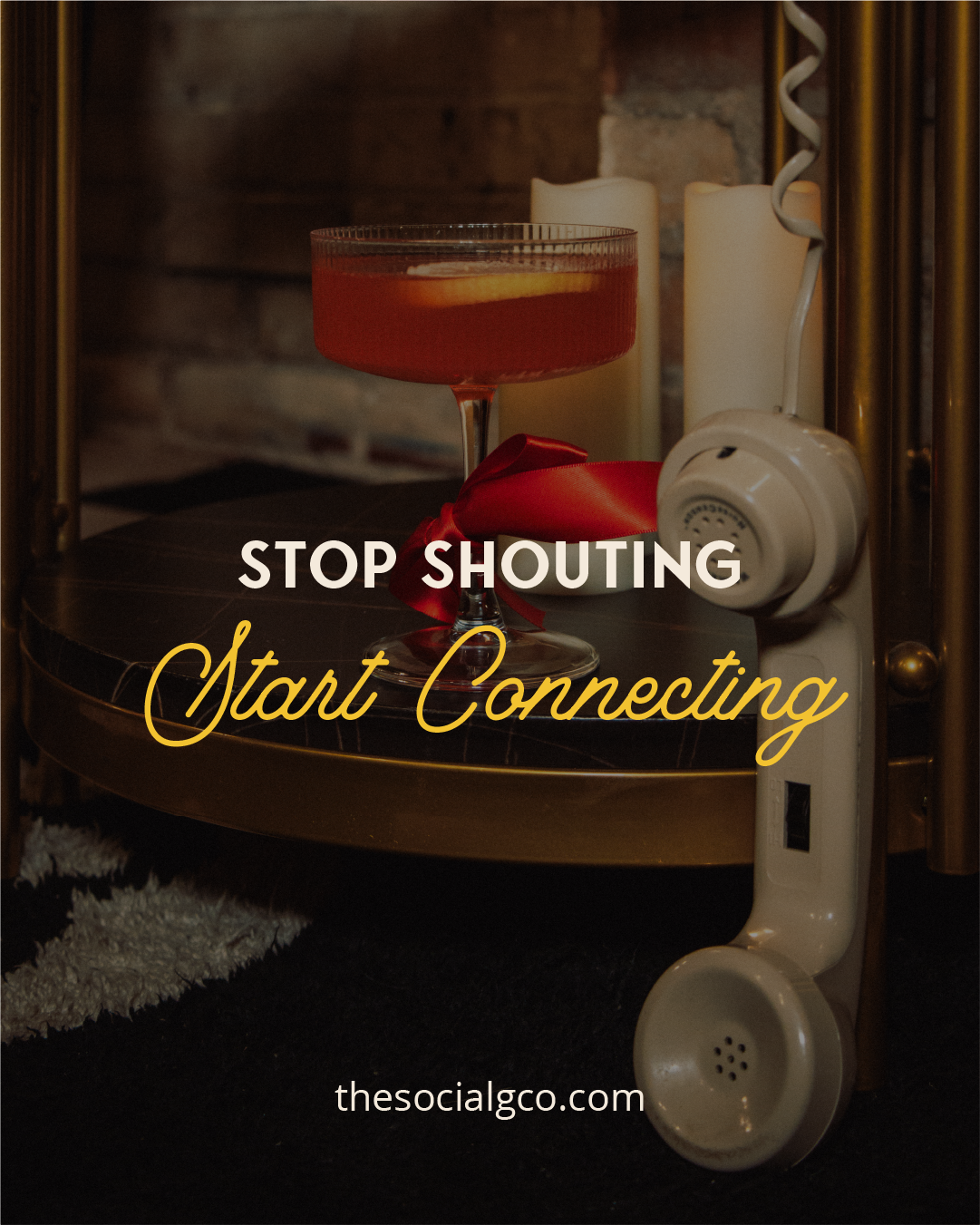 Social Media Graphic. Lucera Studio transformed The Social G Co. with a full brand refresh, photo and video direction, and a high-performing website.